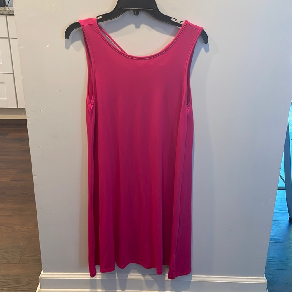 Francesca’s NWT pink tank top dress in size Small